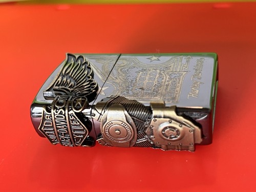 Black harley davidson lighter - black,